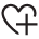 Heart icon with a plus sign signifying physical health